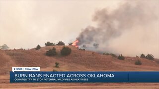 Lack of rain forces some Oklahoma counties to enact burn bans