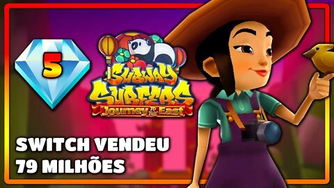 Subway Surfers Jornada para o Leste | Caçada Sazonal | 79 Milhões de Switch