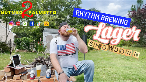 STAR-SPANGLED LAGER SHOWDOWN by Rhythm Brewing Company