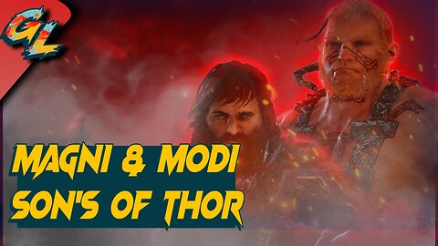 God of War 2018 : magni & modi son's of Thor [zeus armor]