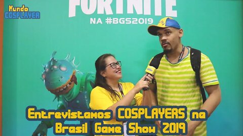 Entrevistamos COSPLAYERS na Brasil Game Show 2019