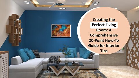 How-To Guide for Living Room Interior