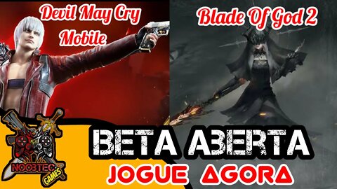 SAIU BETA DO DEVIL MAY CRY MOBILE E BLADE OF GOD 2 / SAIBA COMO INSTALAR E JOGAR