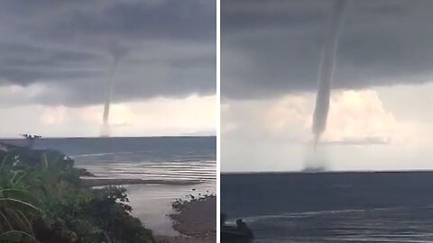 Massive tornado caught on camera in Ormoc City