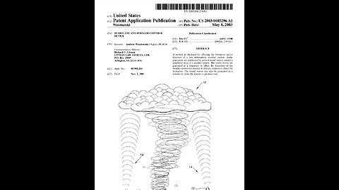 Chemtrails / HAARP / Wettermanipulation / GEOENGINEERING / Patented