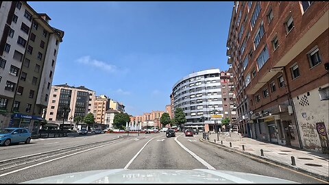 Oviedo Spain Driving