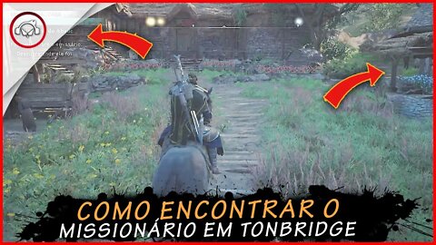 Assassin's creed valhalla, Como encontrar o missionário em Tonbridge | super dica