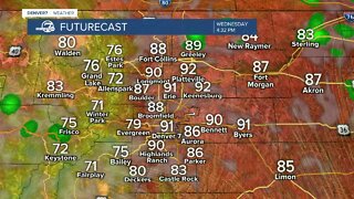 Hotter on Wednesday, more storms Thursday