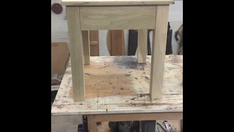 Concealment table prototype