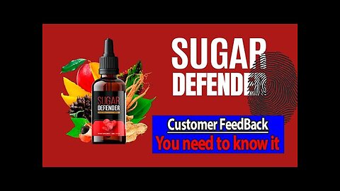 SUGAR DEFENDER – SUGAR DEFENDER REVIEW (⚠️Customer FeedBack) – SUGAR DEFENDER REVIEWS