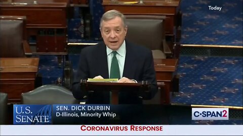 Durbin Urged Virtual Senate Business In March: ‘Yes, Do Our Job’ Remotely