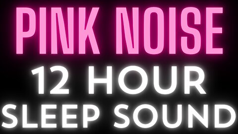 Blissful Pink Noise: Deep Rest in the Darkness - Your Gateway to Serene Sleep