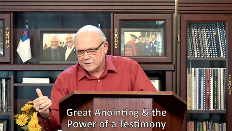 Great Anointing & the Power of a Testimony - Carrie Judd Montgomery