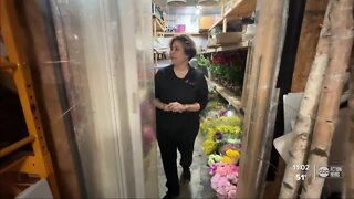 Supply chain issues impact florists in Tampa Bay