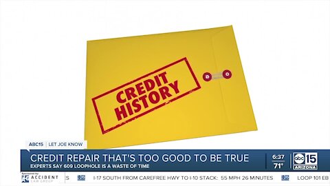 Should you use the so-called 609 credit repair loophole?