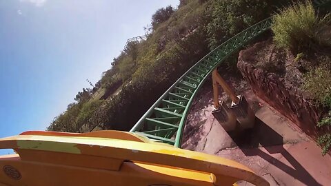 Busch Gardens Cheetah Hunt Front Row POV @60fps