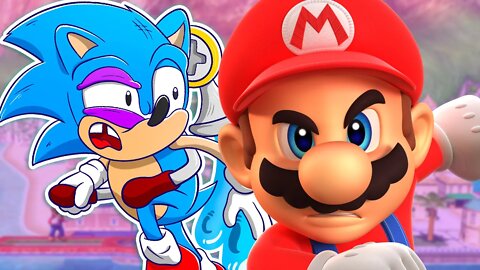 SONIC fez MUITA ZOEIRA no MUNDO do SUPER MARIO SUNSHINE