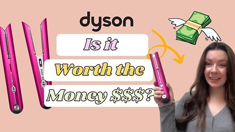 First time using my Dyson Corrale Hair Straightener: unboxing, set up, honest review