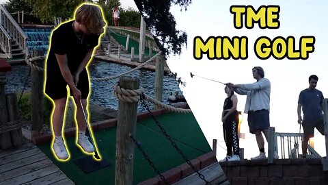 MINI GOLF CHAOS | FUNNY MOMENTS TME