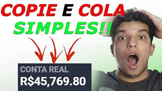 IQ OPTION: ESTRATÉGIA COPIE E COLE! 🔥 Melhor Estratégia para Lucrar com Opções Binárias em 2022