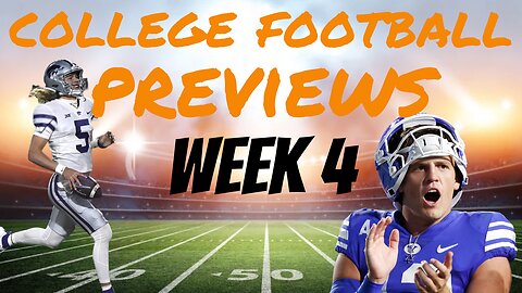 College Football Previews: Week 4 - Kansas State vs BYU