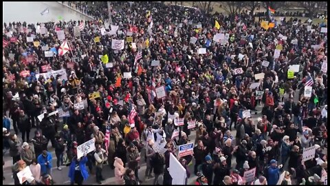 Thousands Gather In DC to Protest Against Vaccine Mandates