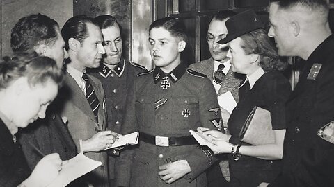 THE DUTCH BOY WHO RECEIVED THE GERMAN KNIGHT'S CROSS - WORLD WAR II