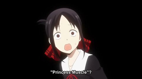 Shinomiya Kaguya is MUSCLE QUEEN