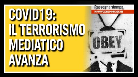 COVID 19: TERRORISMO COVID ALL'ATTACCO- TG CDC 25/8/2020