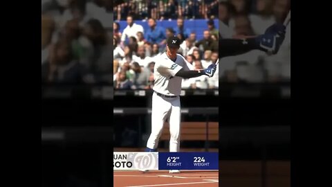 MLB The Show 22 Juan Soto Homerun Derby #shorts