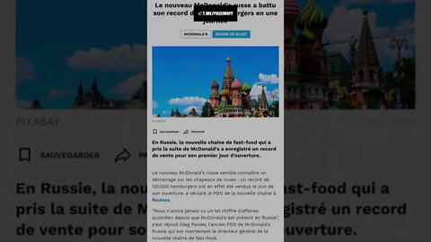 « Hello, les Américains. Je suis Natacha de Russie et je voudrais vous remercier… »