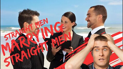 STICKS N STONES CLIPS - Straight men marrying straight men!