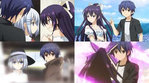 Date A Live II - Tohka thinks Shido is leaving her