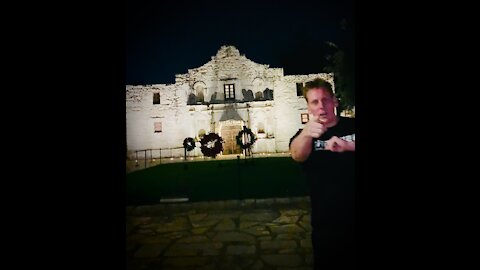 America: Remember The Alamo! Who is the famous photo bombing doctor in background?