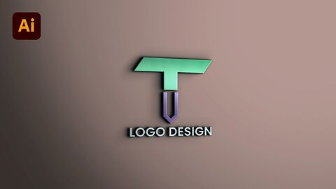 Tv Logo Design In illustrator cc | Logo Design In illustrator Tutorial | Adobe illustrator Design