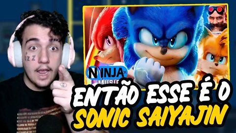 Ouriço Super-Sônico | Sonic (O Filme) | Ninja | REACT - MURIEL -