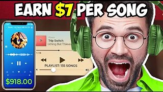 Earn $900 Just By Listening To Music! (Make Money Online From Home 2022)