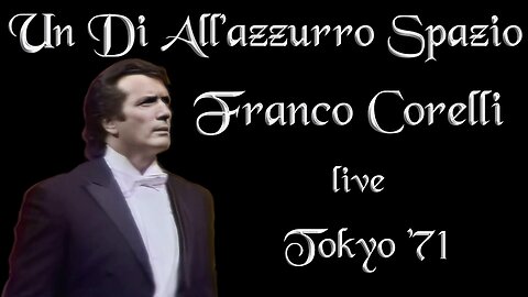 Franco Corelli Un Di All'azzurro Spazio (Andrea Chenier) live in Tokyo 1971 With English Subtitles