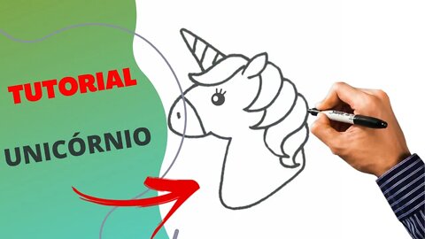 COMO DESENHAR UM UNICÓRNIO FOFO FÁCIL