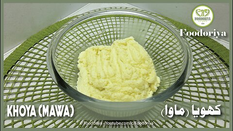 Khoya Recipe by Foodoriya | کھویا بنانے کا طریقہ| Mawa Recipe | Homemade khoya