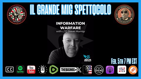 Guerra dell'informazione con LTC Steve Murray |EP213