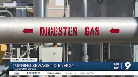 Natural gas from your sewage