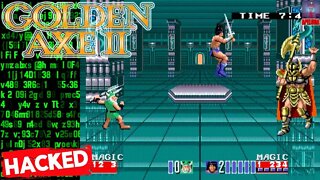 GOLDEN AXE II (ARCADE) [HACKED GAMEPLAY PLAYTHROUGH LONGPLAY]