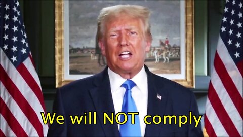 We will NOT comply