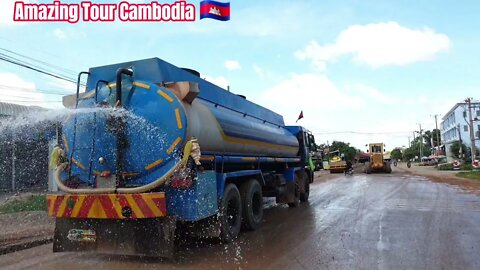 Tour Siem Reap2021, News Update Project Road 38 Line, WS-07 Win-Win Road / Amazing Tour Cambodia.