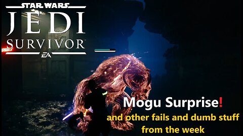 Jedi Survivor - Mogu Surprise and other silly stuff from the stream