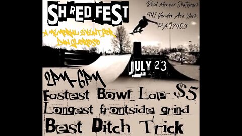 ShredFest '22 Event for Dan Glorioso