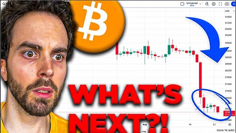 Bitcoin Sell-Off Continues BELOW $26,000.. What's Next?