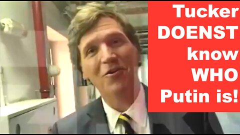 Tucker Carlson Trolls NEWS over Putin Interview