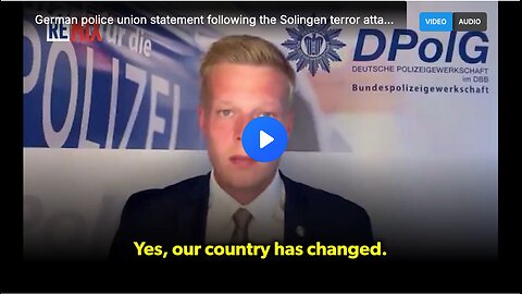 Germany is no longer a safe country following the Solingen stabbing.